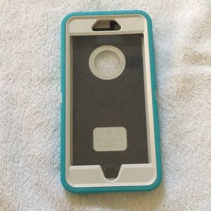 iPhone 7 OTTERBOX Teal and White